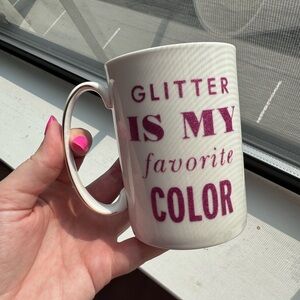 Glitter is My Favorite Color Mug Kate Spade